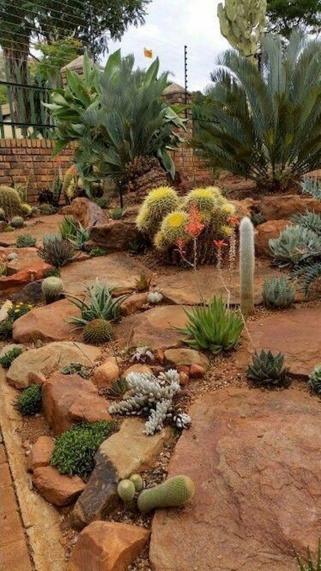 Pretty Small Rock Gardens Ideas Arizona Backyard Landscaping