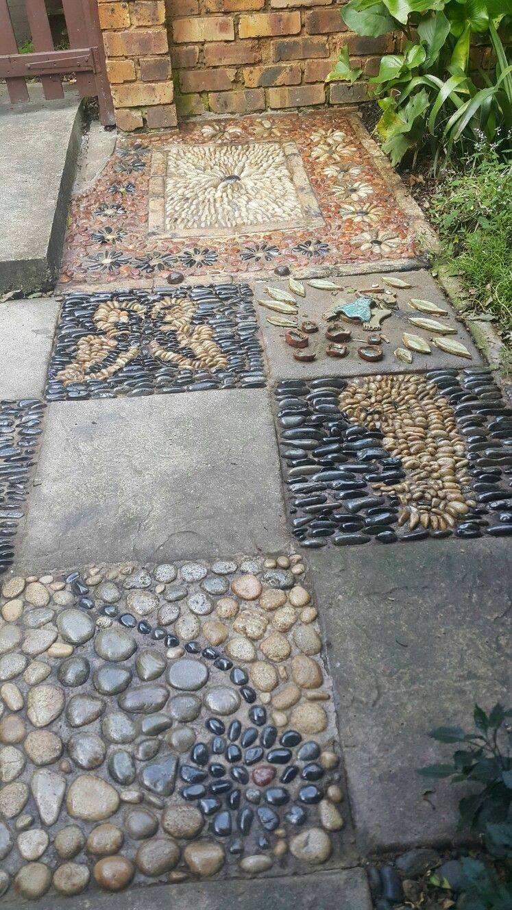 Pebble Mosaic Pathway