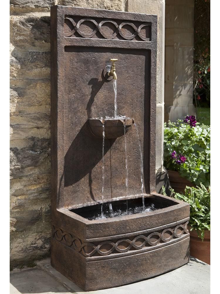 Sunnydaze Seaside Outdoor Wall Fountain