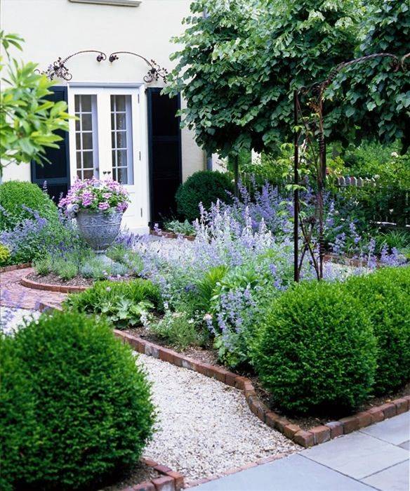 Formal English Garden Hedges