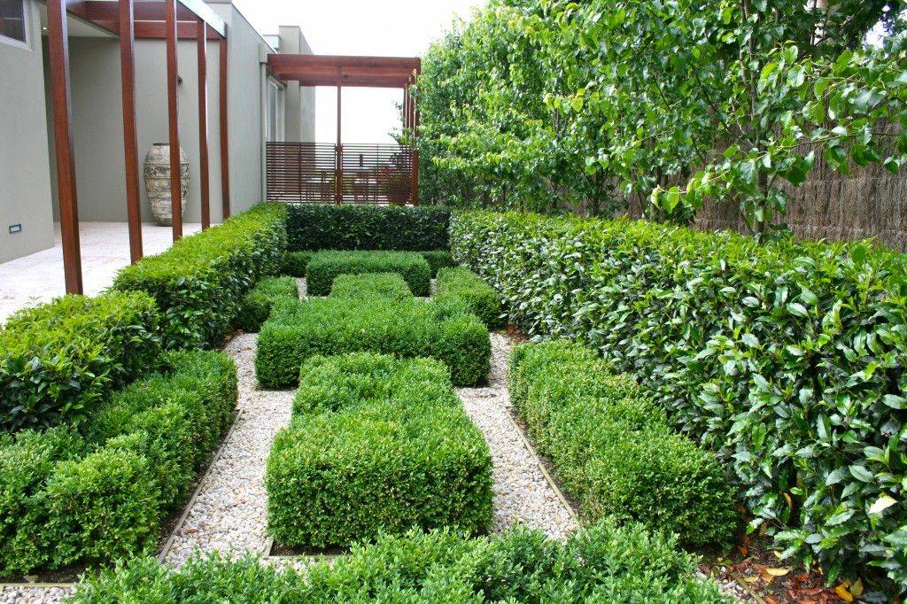 Formal English Garden Hedges