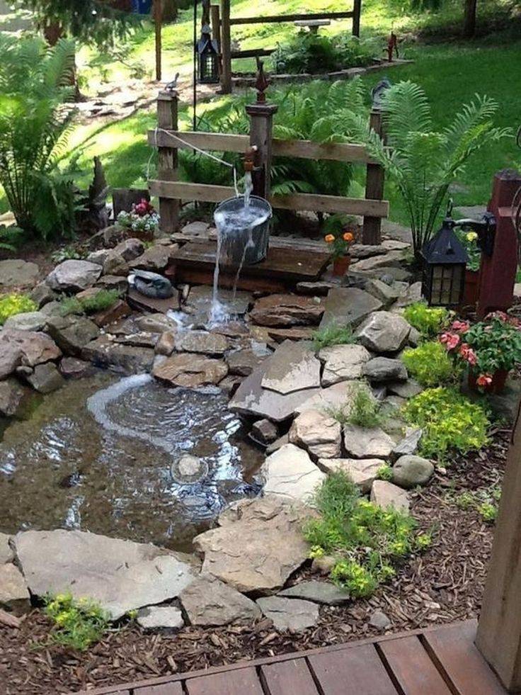Most Fabulous Garden Fountain And Water Ponds Ideas Genmice