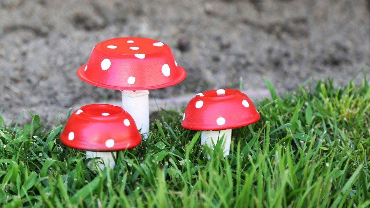 Mushroom Garden Decor Diy
