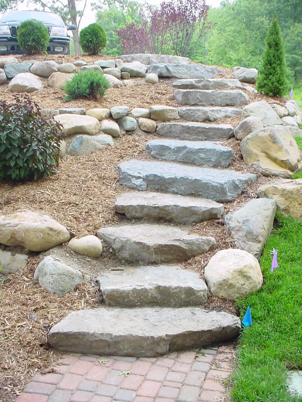 Crushed Stone Pathway