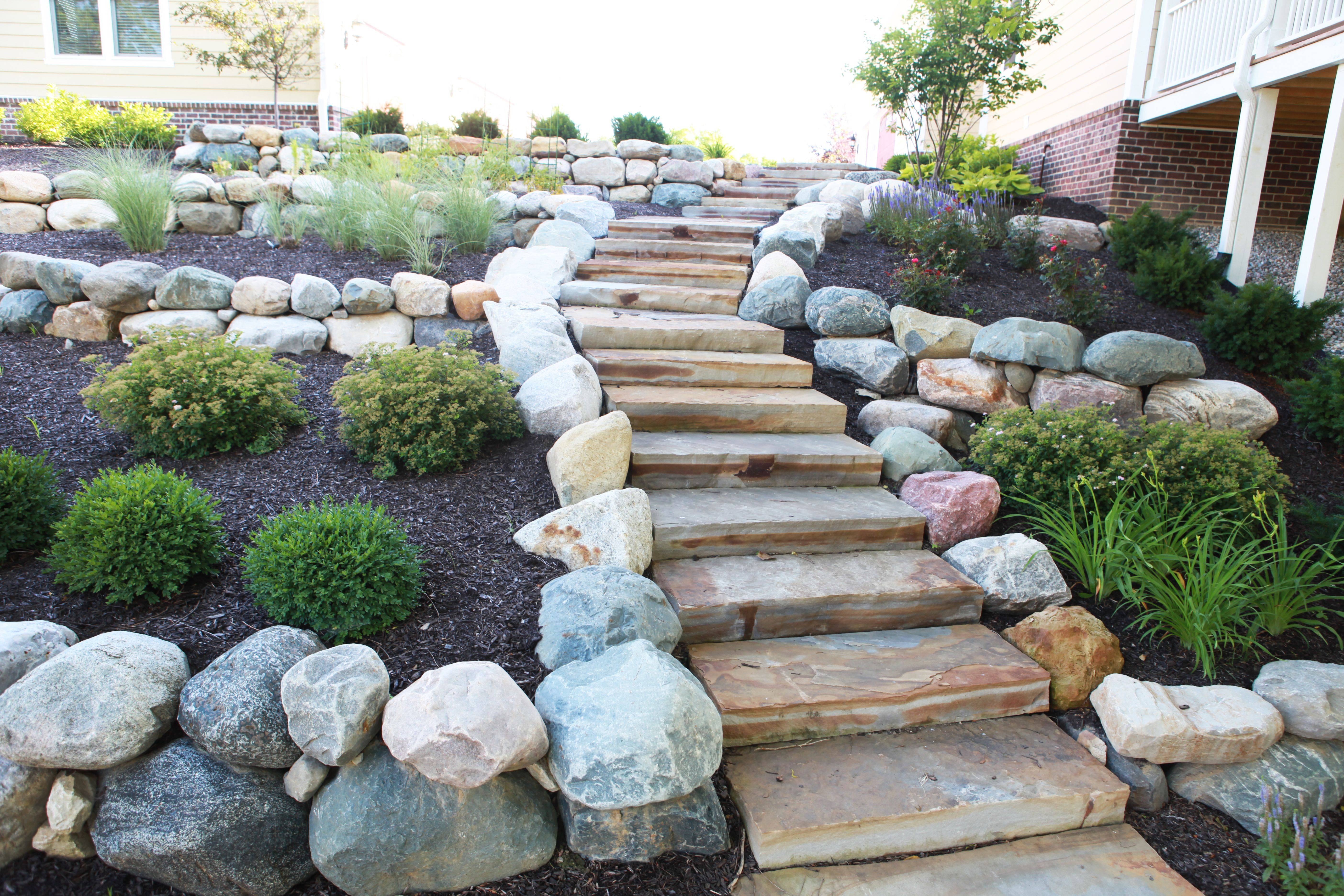 Natural Stone Steps