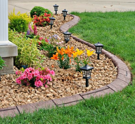 Corner Flower Bed Ideas