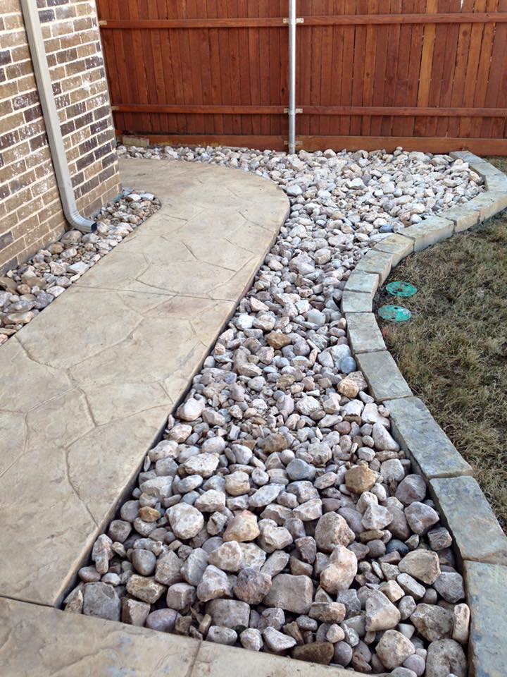 Rustic Flower Beds