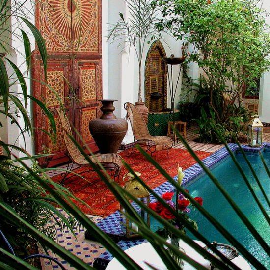 Garden Design Moroccan Garden