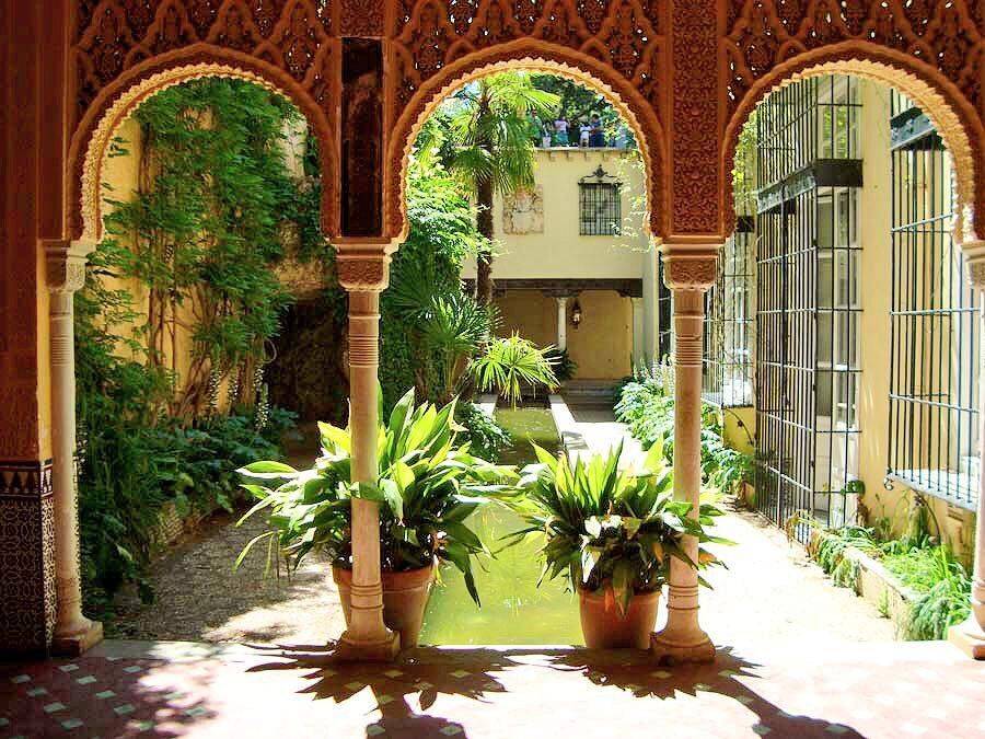 Moroccan Style Courtyard Garden