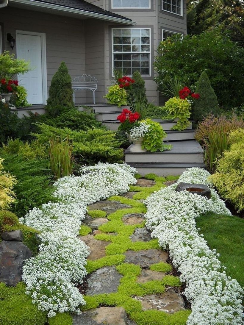 Simple But Elegant Front Yard Decorating Ideas Front Yard