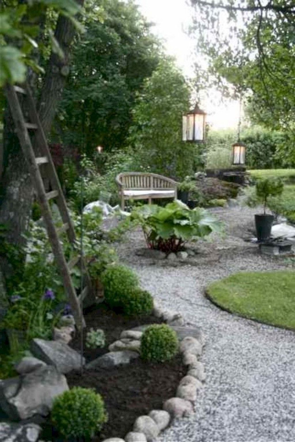 Unique Beautiful Side Yard Garden Design Inspiration Ideas