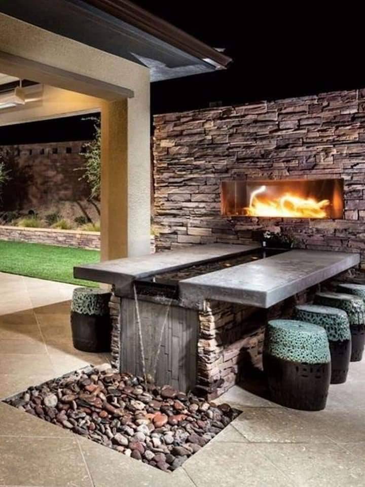 Outdoor Barbeque Area
