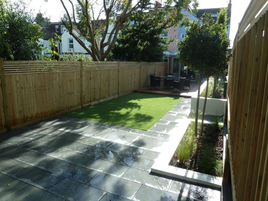 Thin Long Narrow Garden