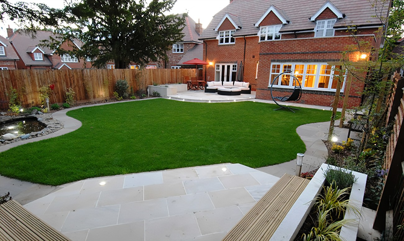 Patio Backyard Long Narrow Landscaping Square Back Yard Ideas