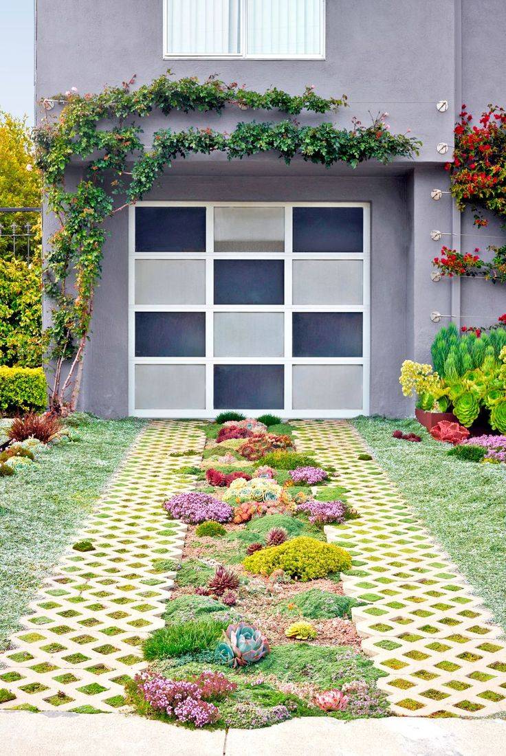 Rectangle Garden Ideas Labels Circular Garden Garden Narrow Garden
