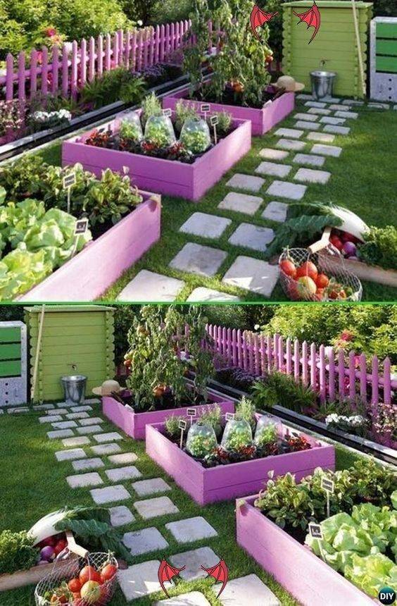 Very Beautiful Backyard Vegetable Garden Designs Ideas