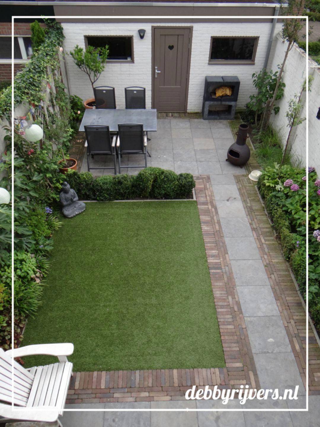 Long Thin Garden Design Family Garden Design