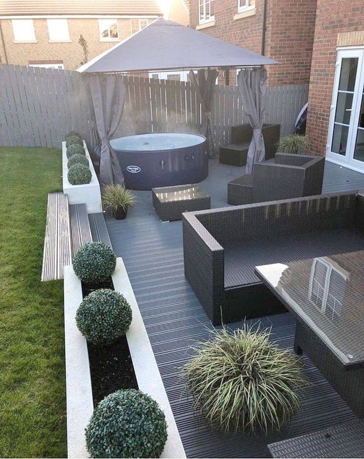 Narrow Side Yard Garden Design