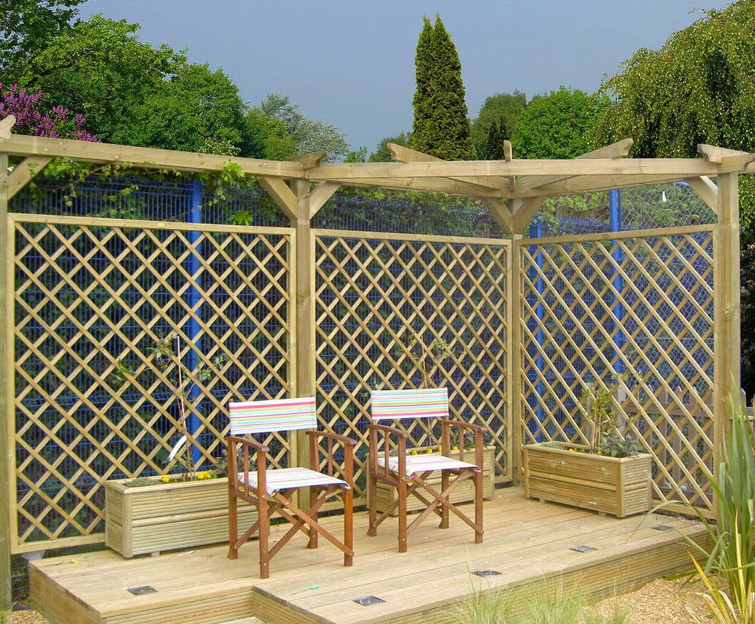 Trellis Fence Panels Jacksons Fencing