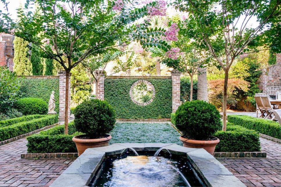 Gorgeous Formal Charleston Garden