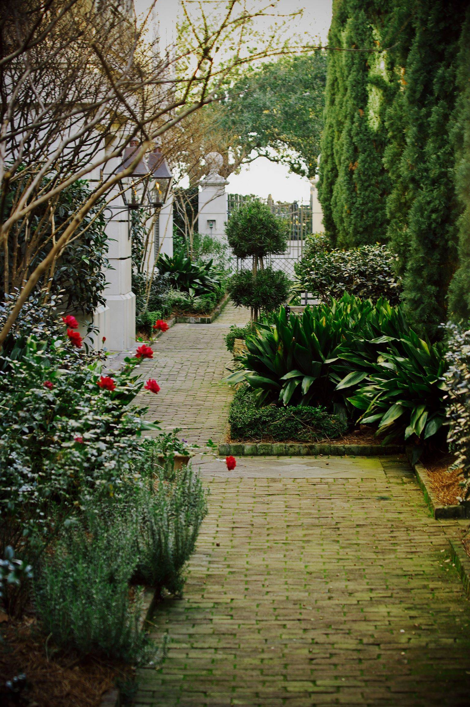 Charleston Gardens Courtyards Ideas