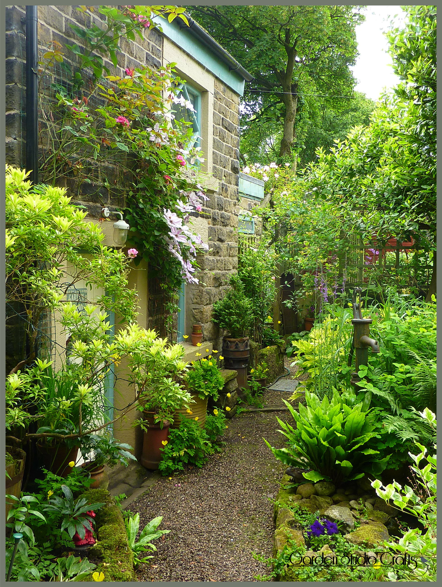 A Charming Garden Path