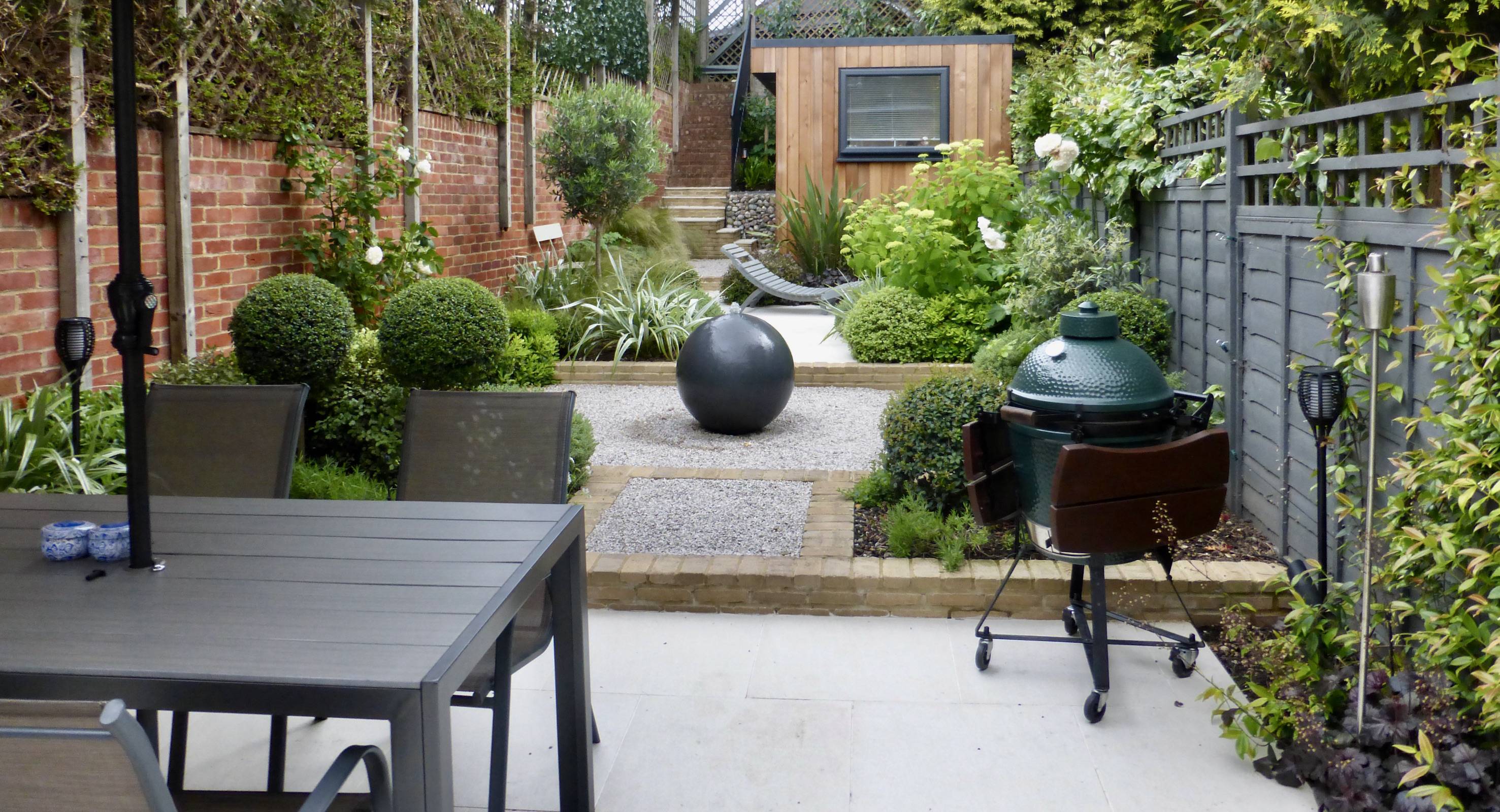 Contemporary Back Garden