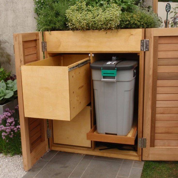 Your Trash Cans Free Woodworking Plans