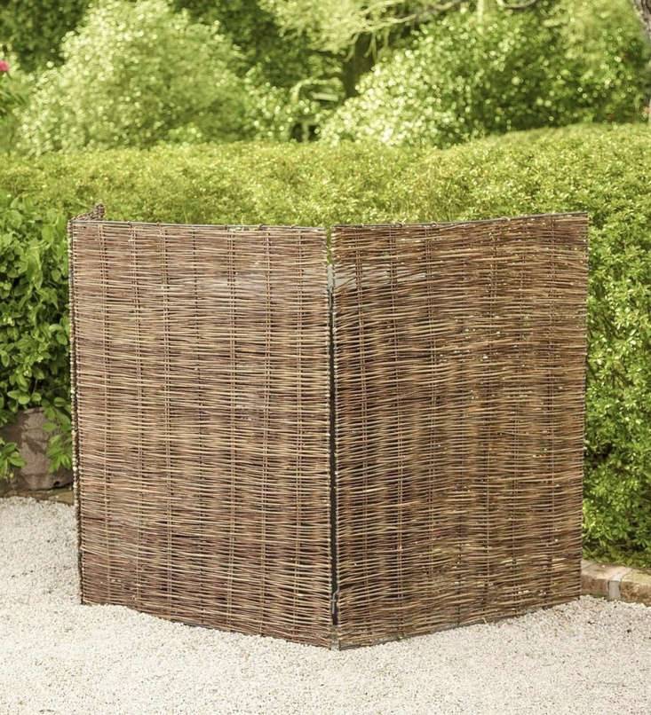 D Wooden Horizontal Garbage