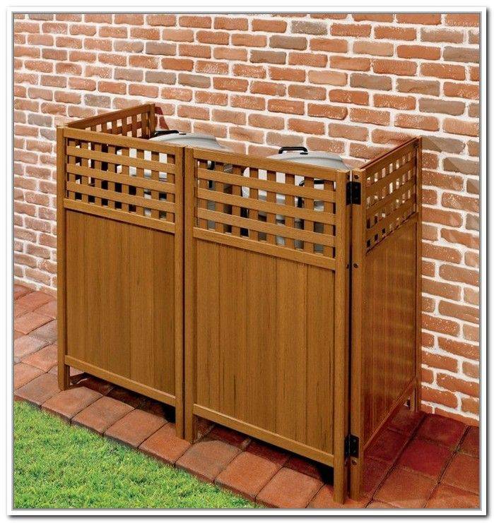 Outdoor Trash Can Storage Cabinet Outdoor Storage Cabinet