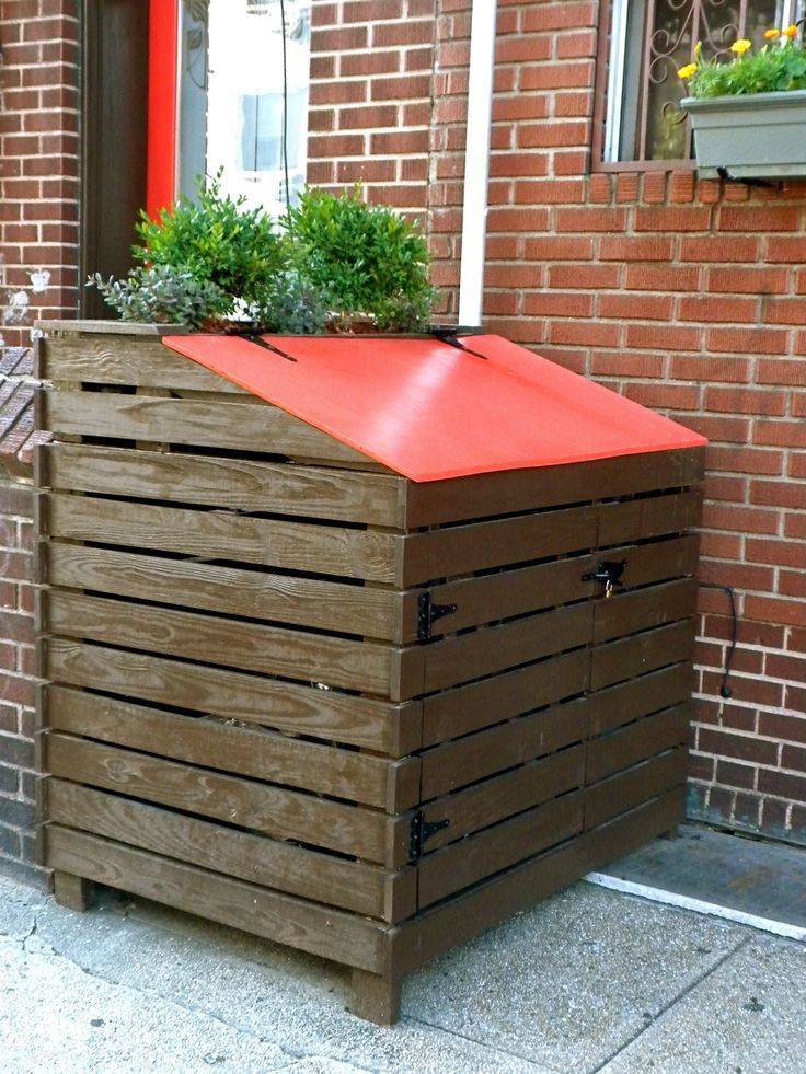 Trashy Looking Garbage Cans Storage Ideas Screen Projects