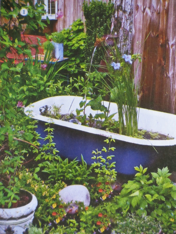 Recycle Old Bathroom Tubs