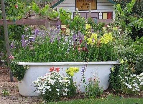 Bath Tub Garden Yards