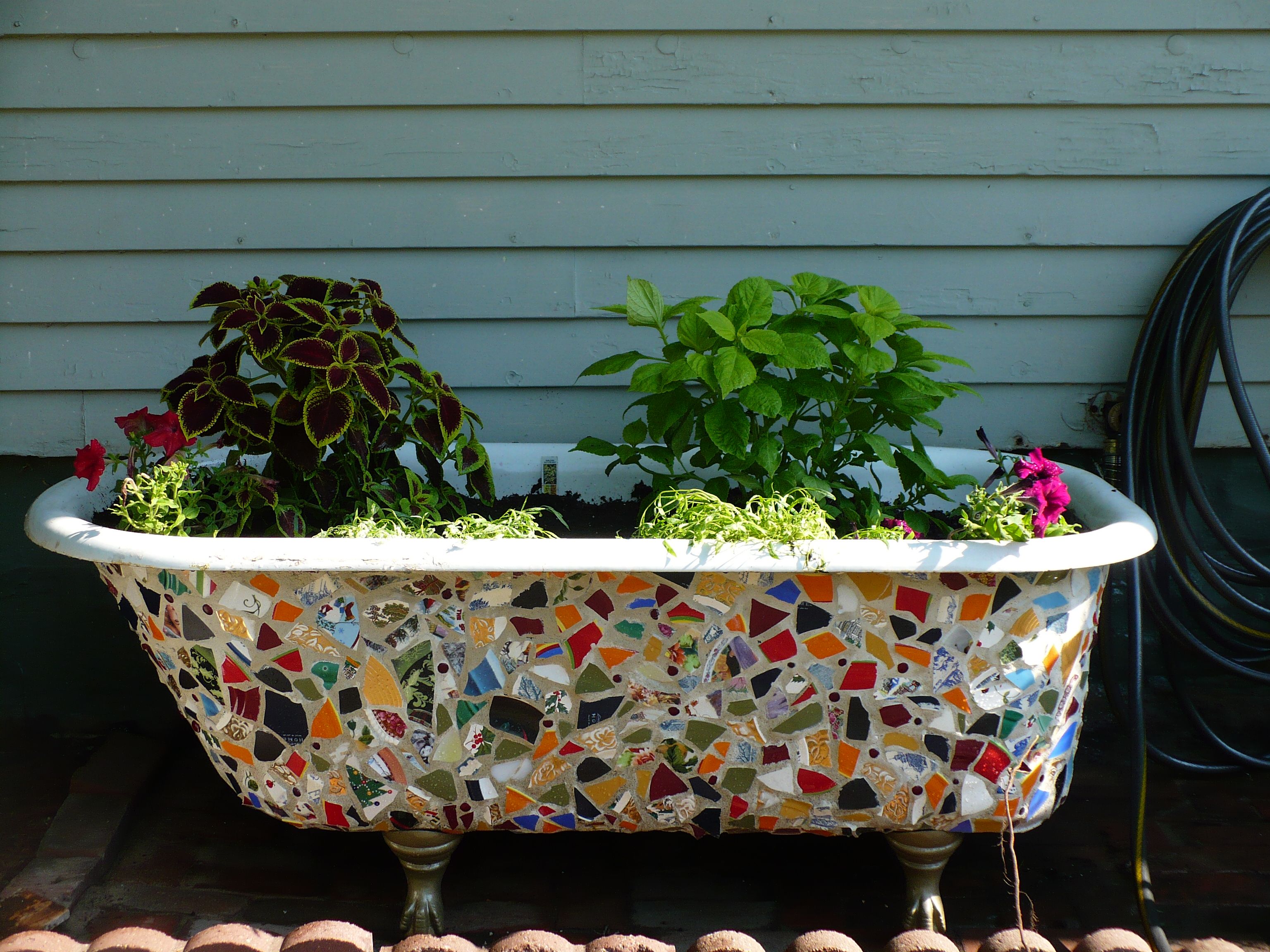 Pinterest Bathtub Garden