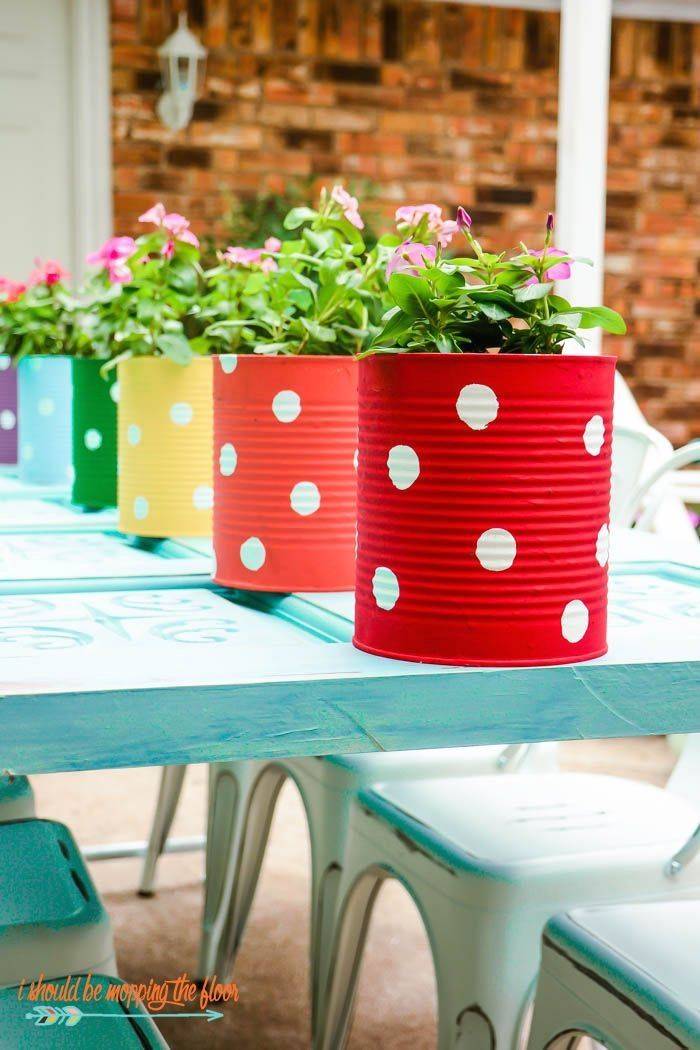 Diy Tin Can Summer Lighting Ideas Recycle Tin Cans