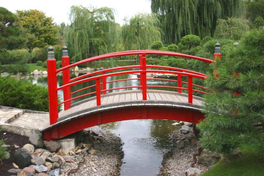 Japanese And Chinese Bridges Chinese Garden Bridge
