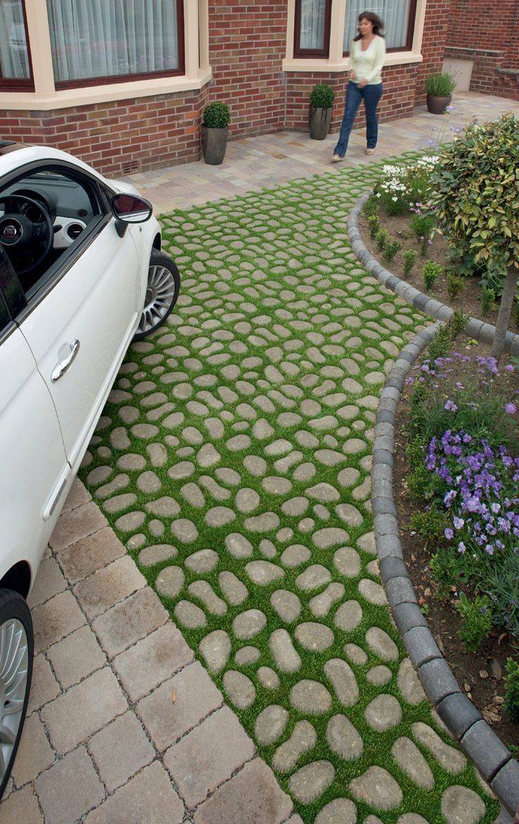 Cool Most Popular Driveway Landscaping Design