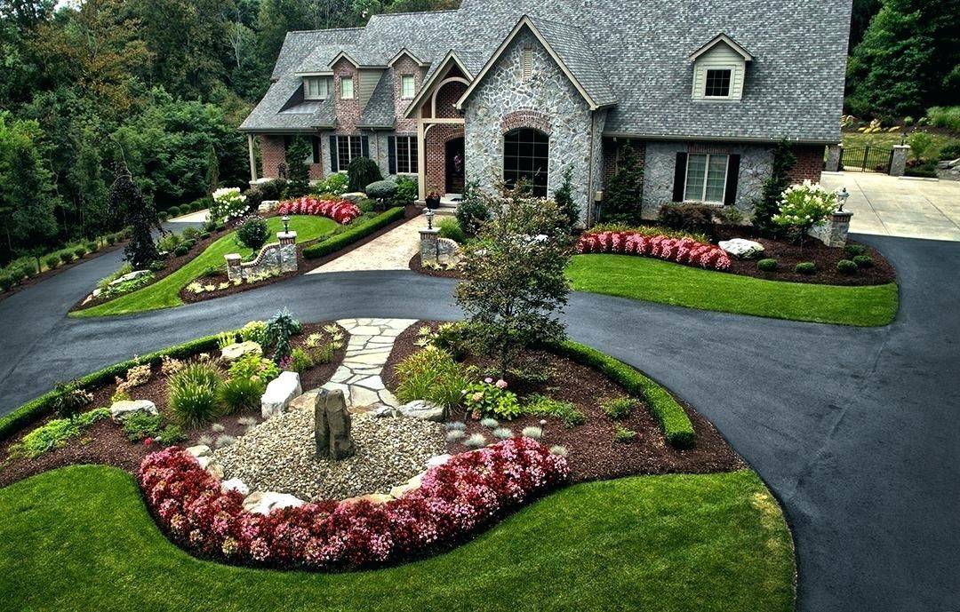 Driveway Example Small Front Yard Landscaping