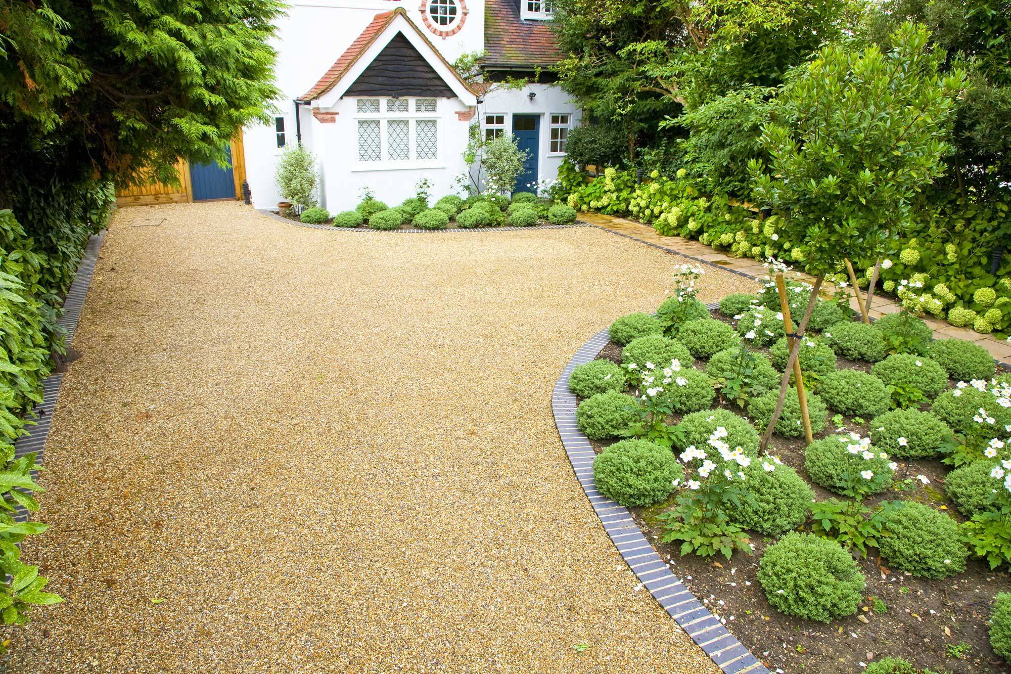 A Spacious Front Garden And Driveway Kate Eyre