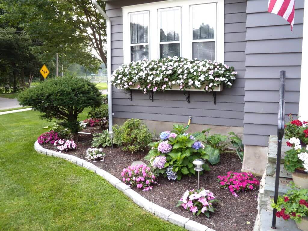 Best Impressive Sun Perennials Front Yard Ideas