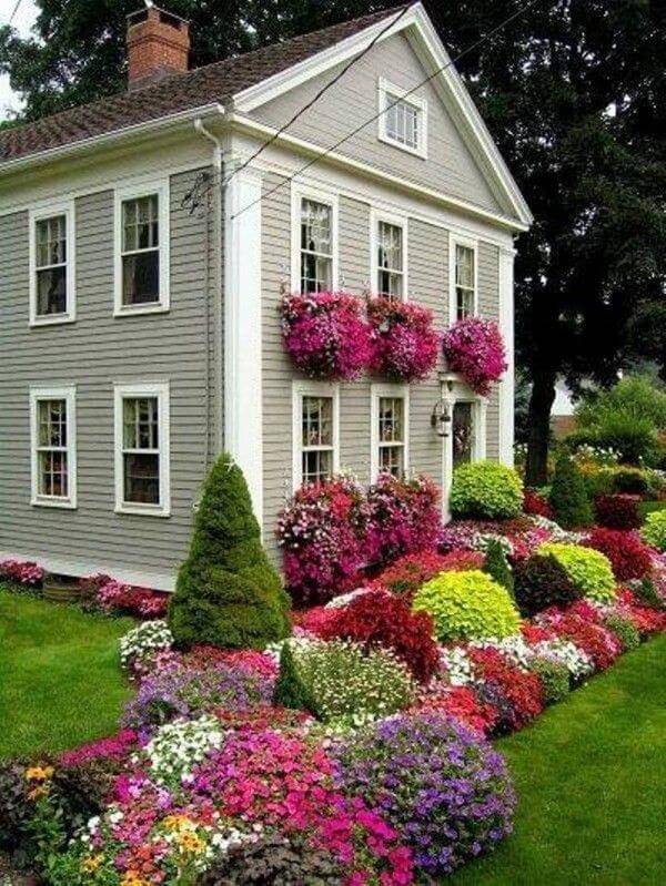 Best Impressive Sun Perennials Front Yard Ideas