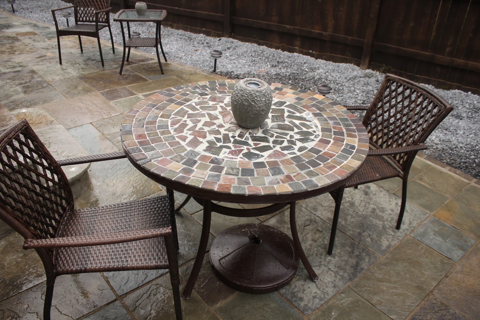 Stone Patio Tables Ideas