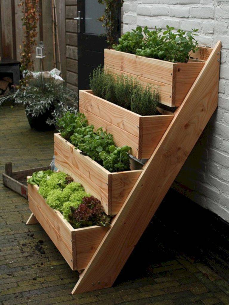 Kinbor Vertical Wall Elevated Raised Garden Bed Vegetables Herbs