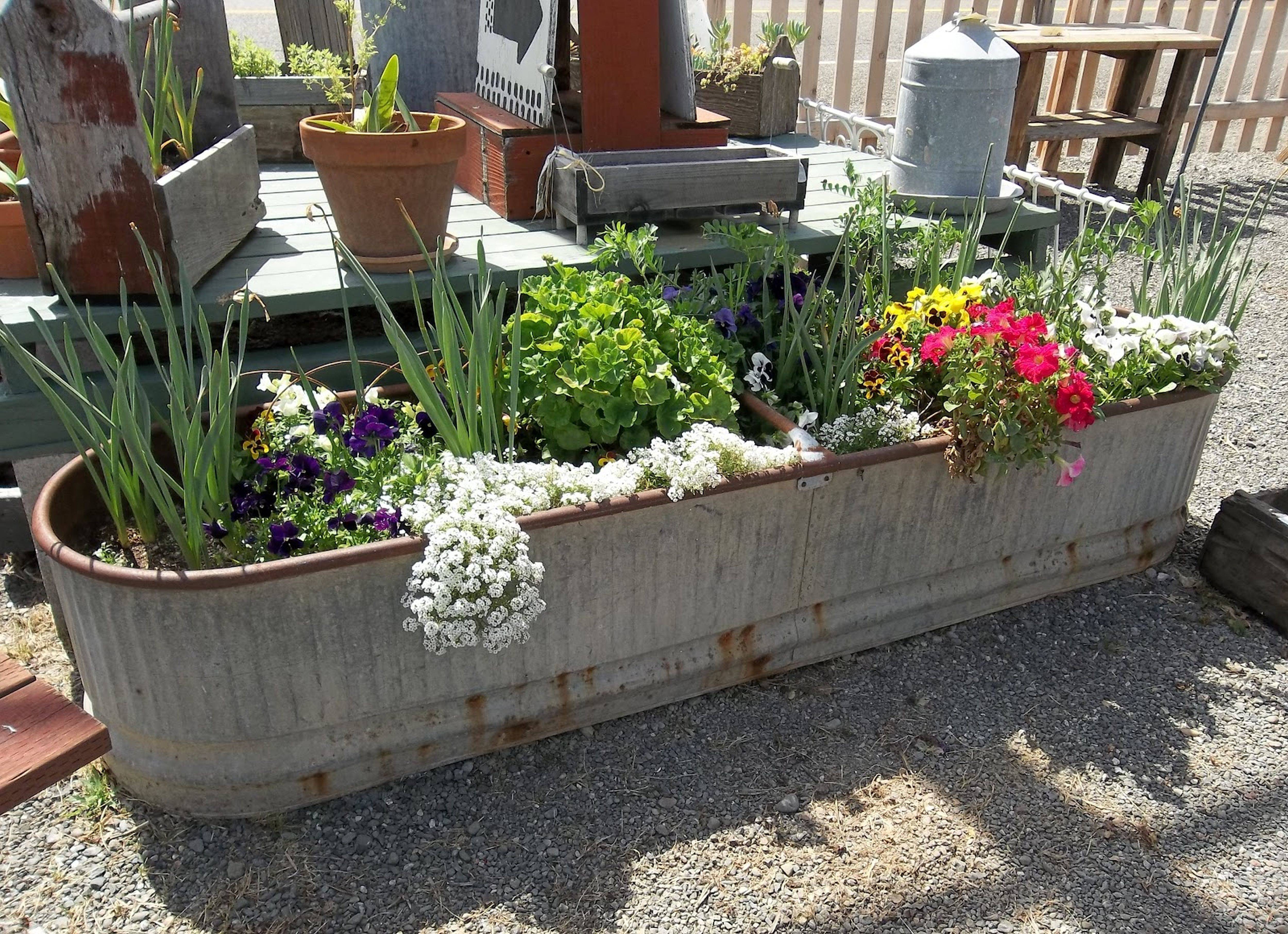 A Sensational Outside Space Diy Planters