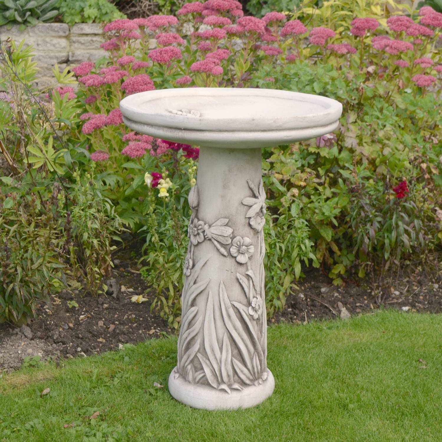 20 Stone Bird Bath Garden Ideas You Gonna Love SharonSable