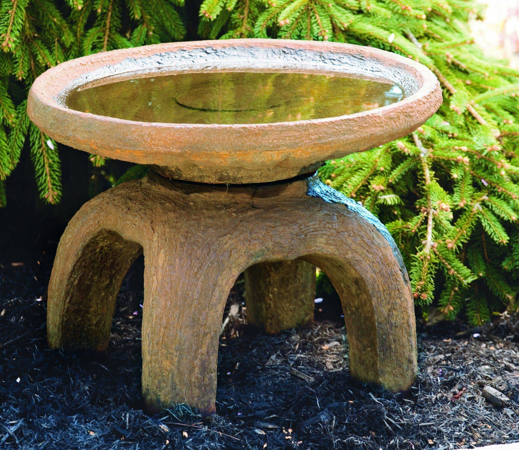 Antique Stone Birdbath Bird Bath