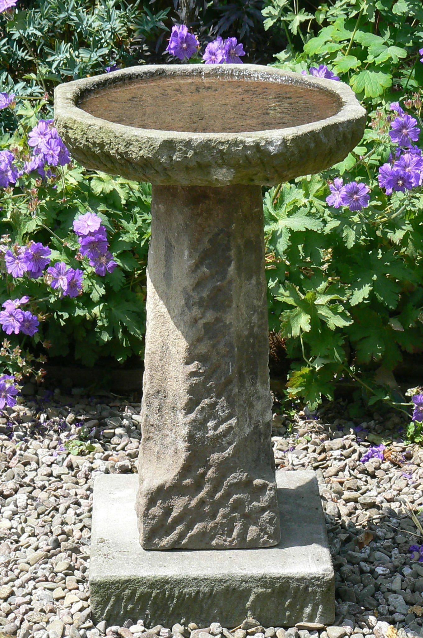 Concrete Bird Bath
