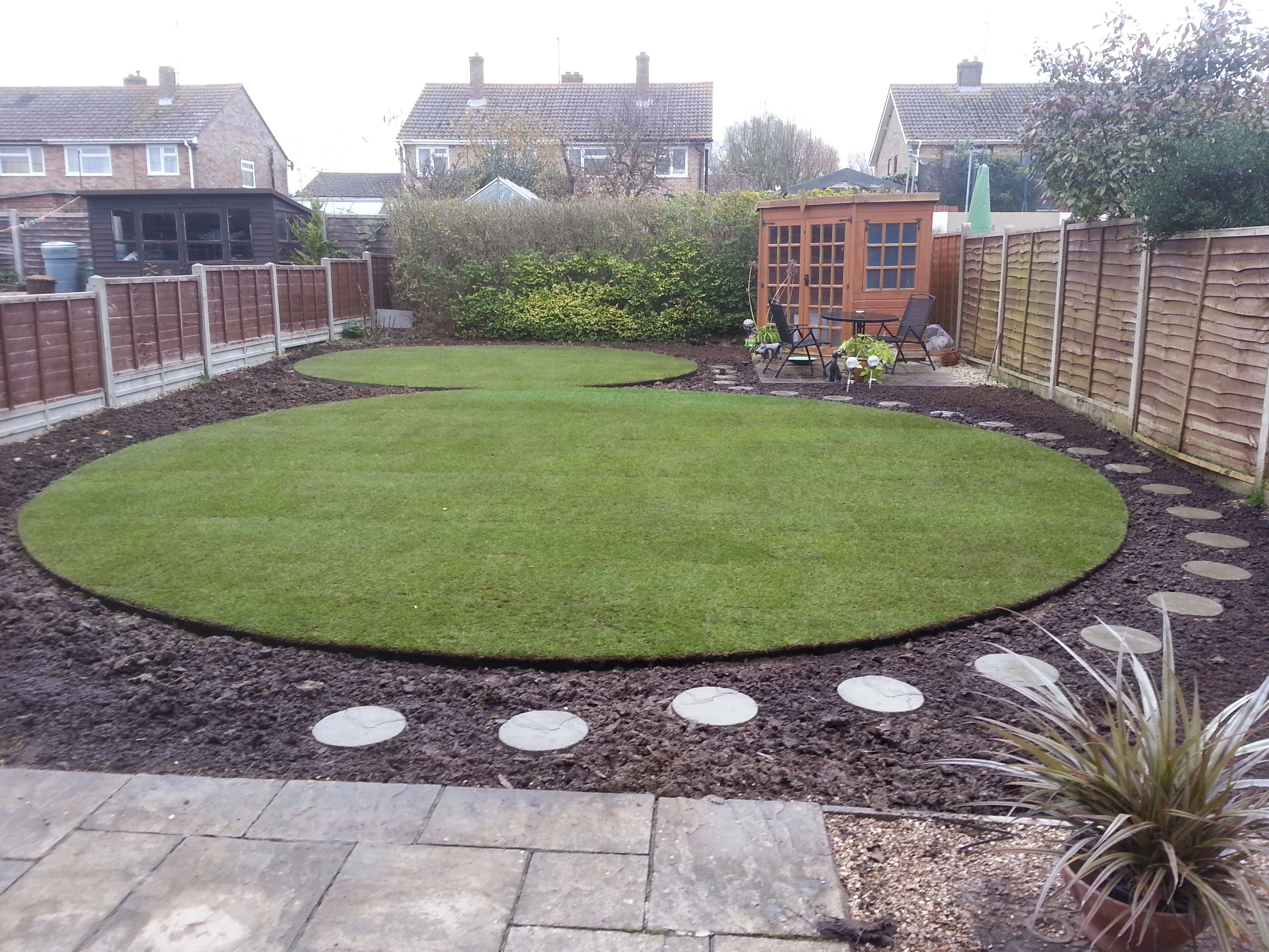 My Garden Circular Lawn Design