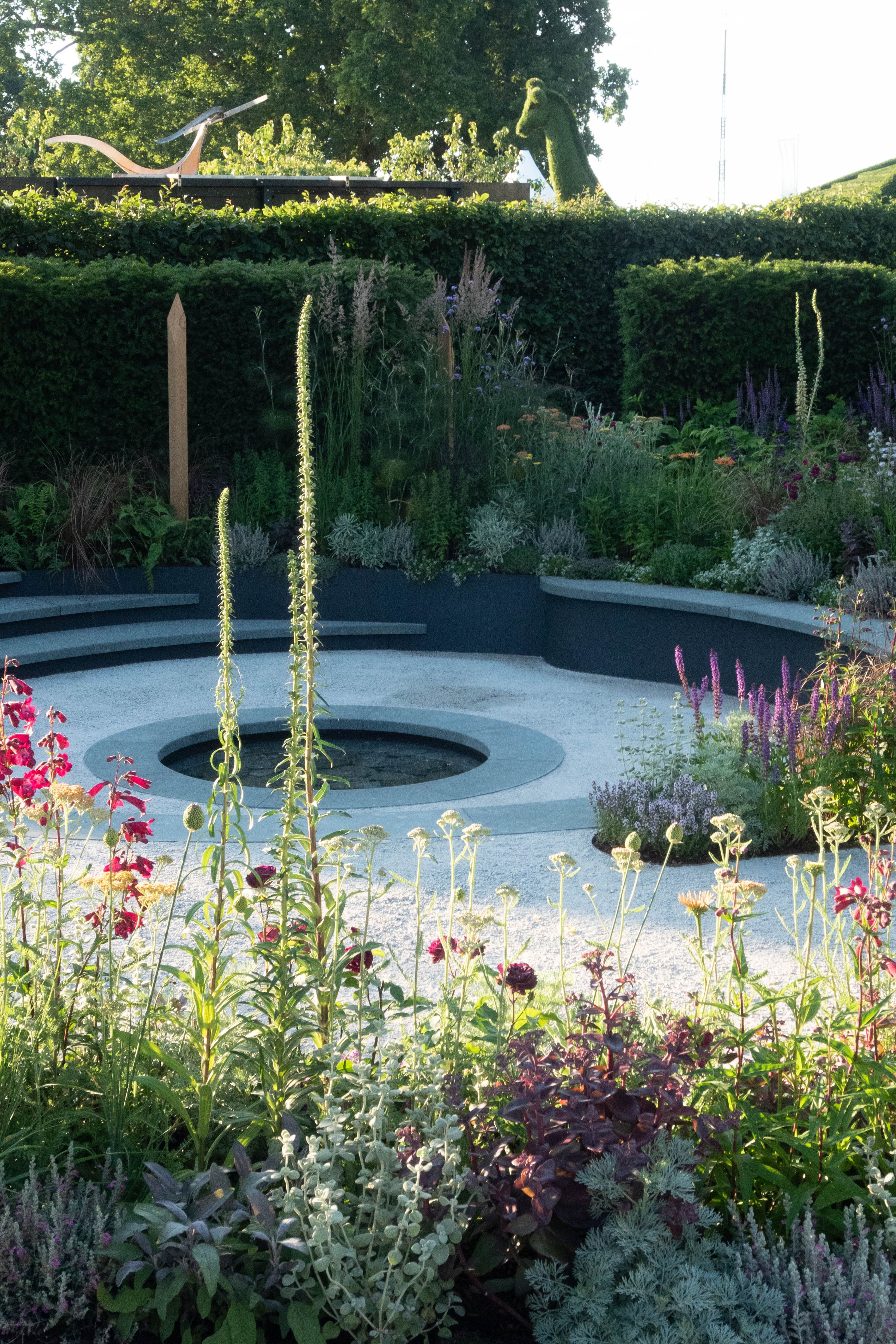 Curved Landscape Garden Design Comelite Architecture Structure
