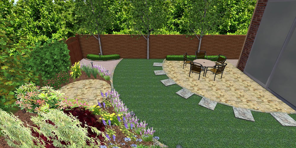 Curved Patio Patio